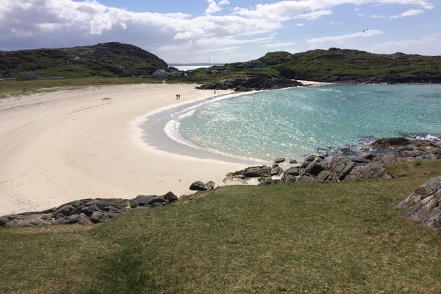 Is it the Caribbean? No, Scotland - and you wouldn't confuse the two if you were there