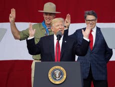 Trump Jamboree speech branded 'embarrassing spectacle'