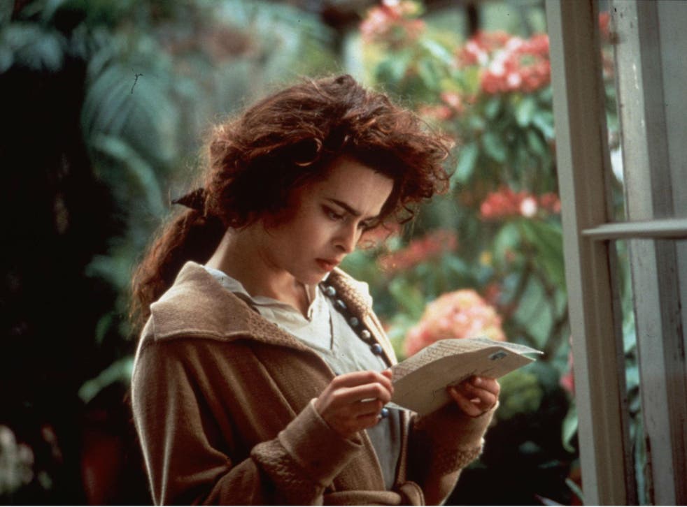 Helena Bonham Carter in the Merchant Ivory film 'Howards End', which has been digitally restored 