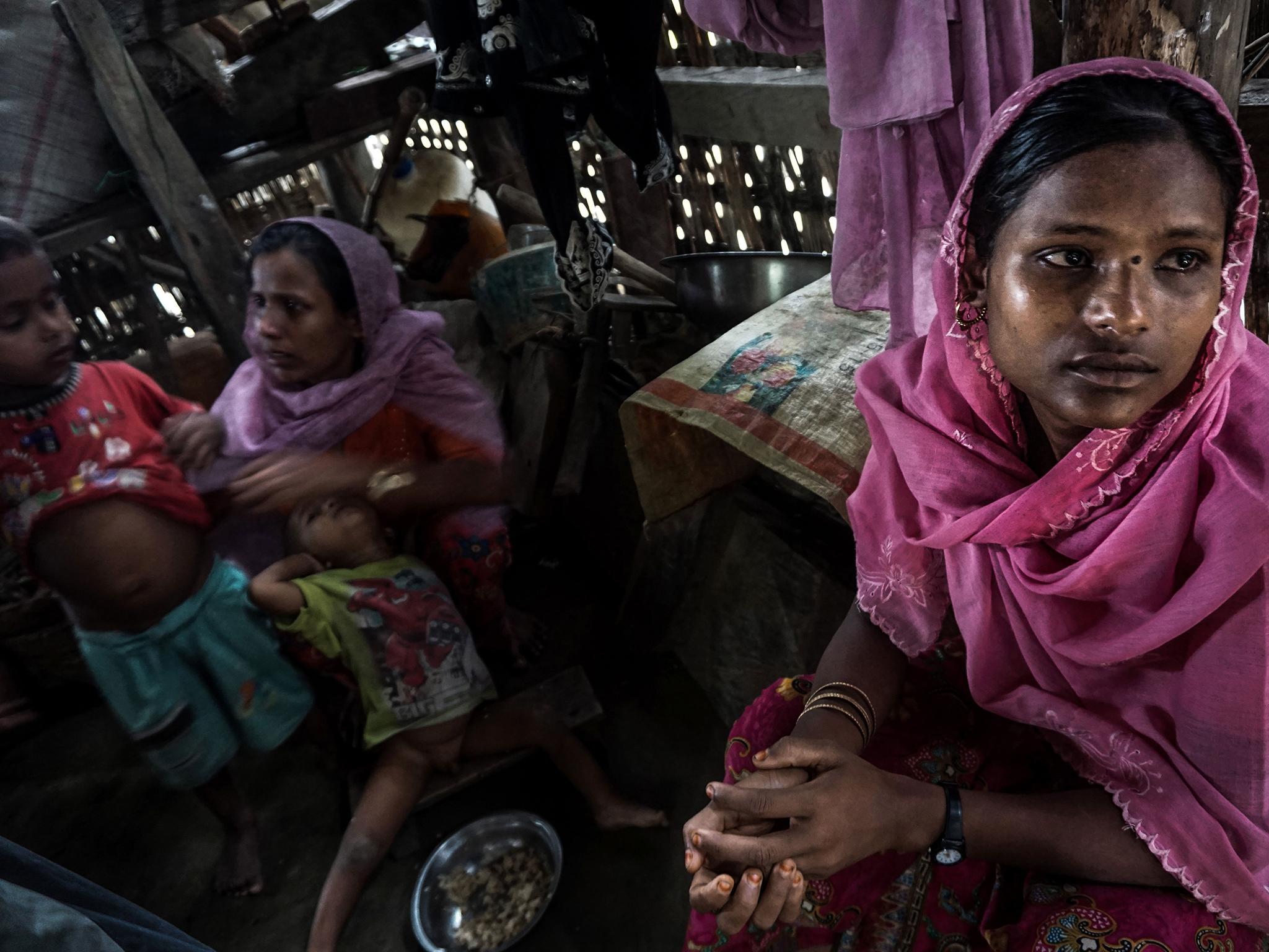 Women and girls have accused soldiers and police officers of rape and sexual assault during months of violence between Muslims and Buddhists in Burma