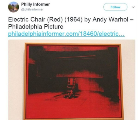 Electric Chair (Red) by Andy Warhol - 1984
