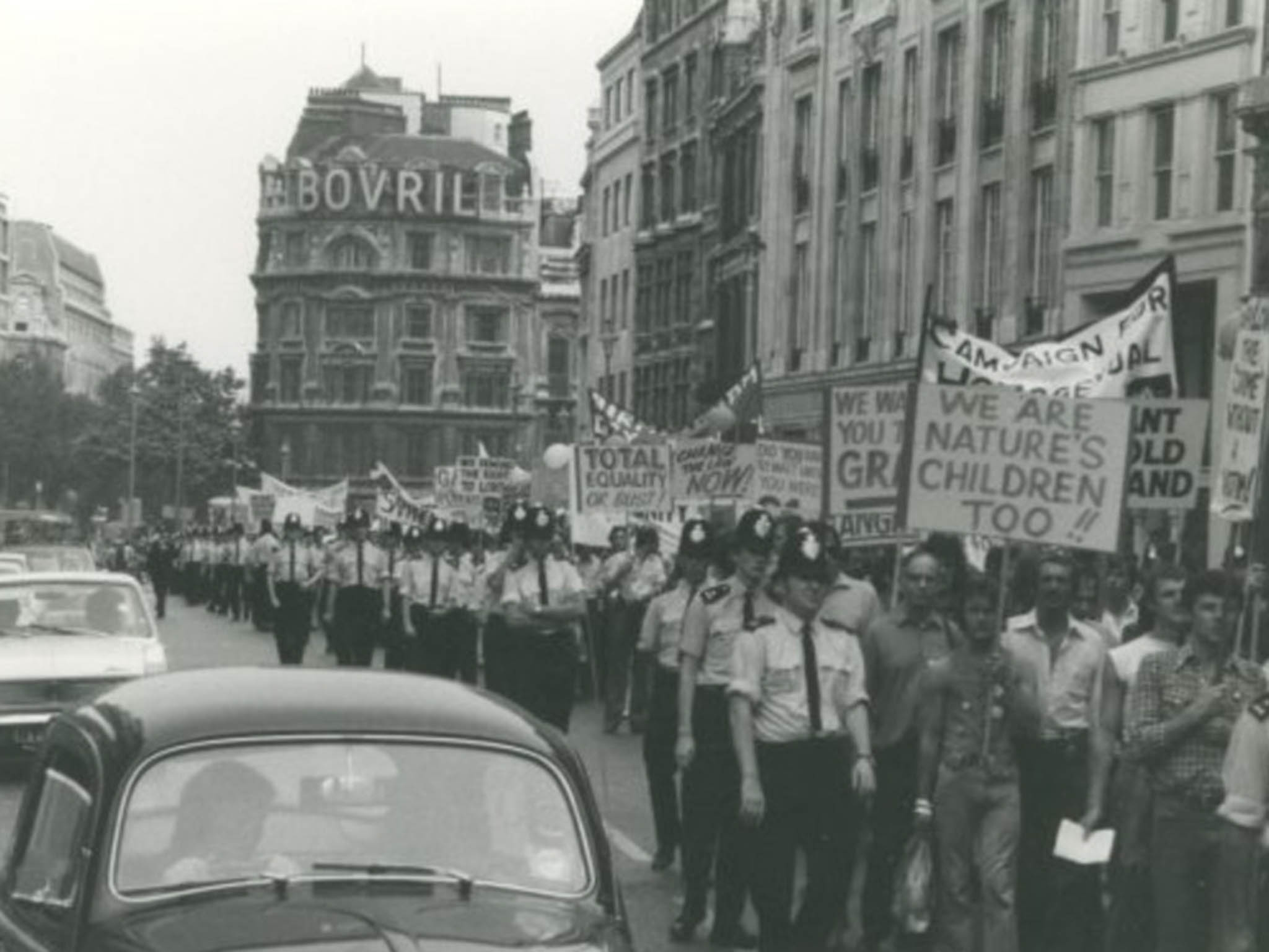 'We are nature's children too': the 1974 Pride March for gay rights