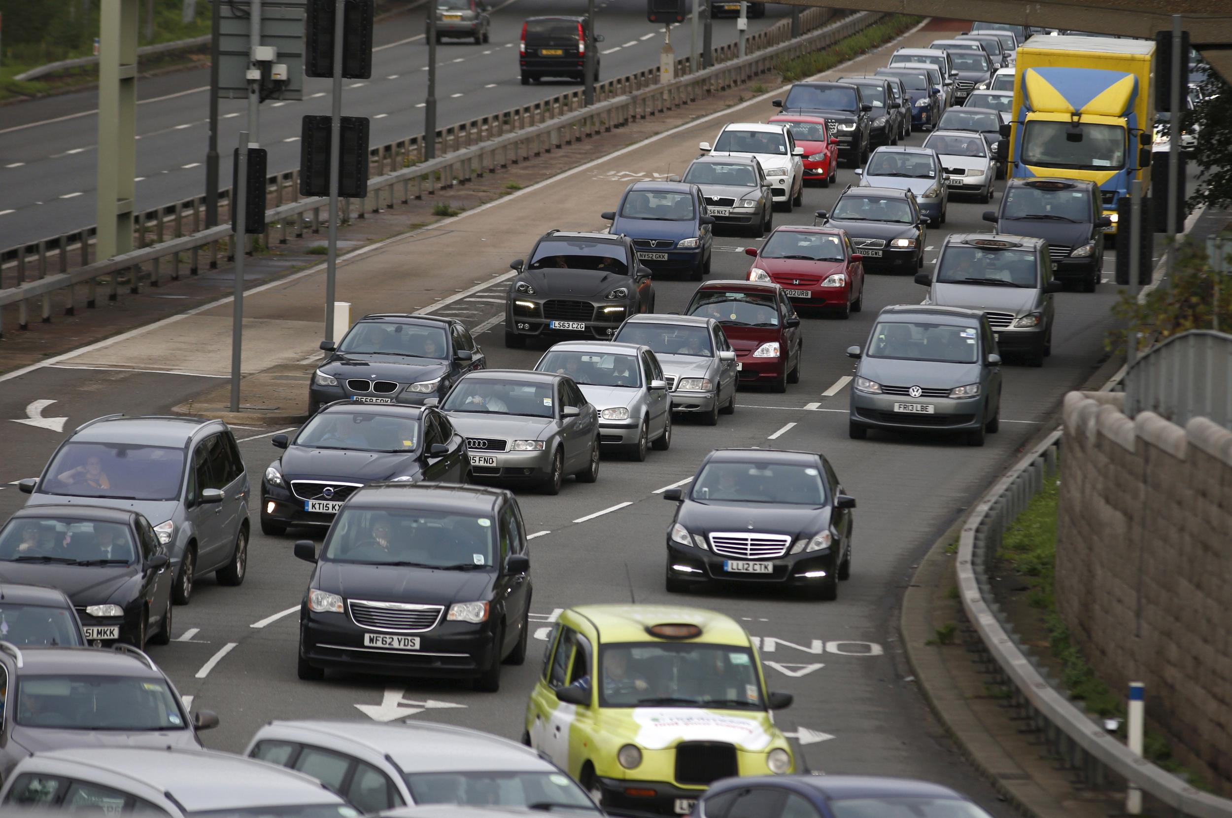 Traffic jams cost the UK millions of pounds each year