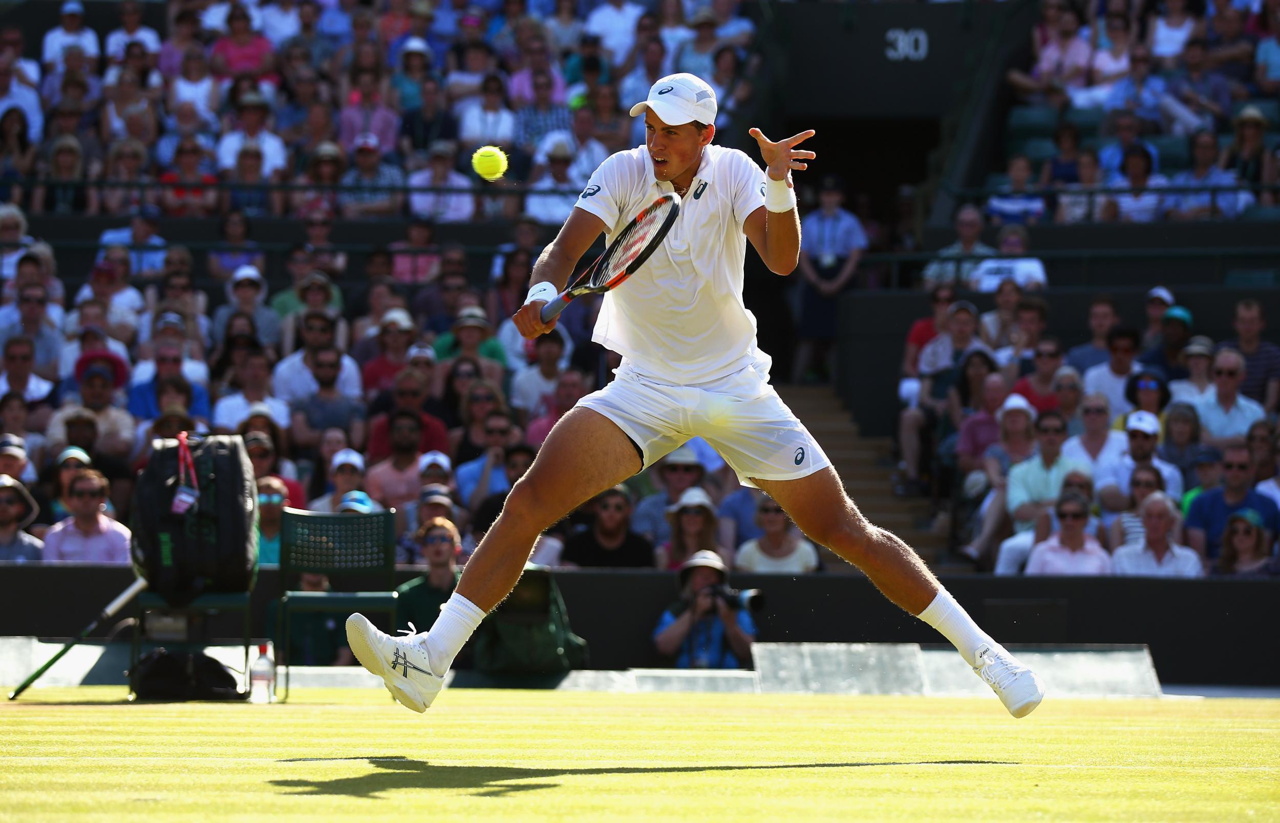 Pospisil at Wimbledon