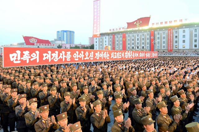 North Korea recently celebrated after testing a missile that could hit Alaska