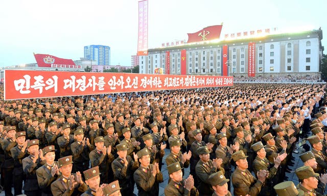 North Korea recently celebrated after testing a missile that could hit Alaska