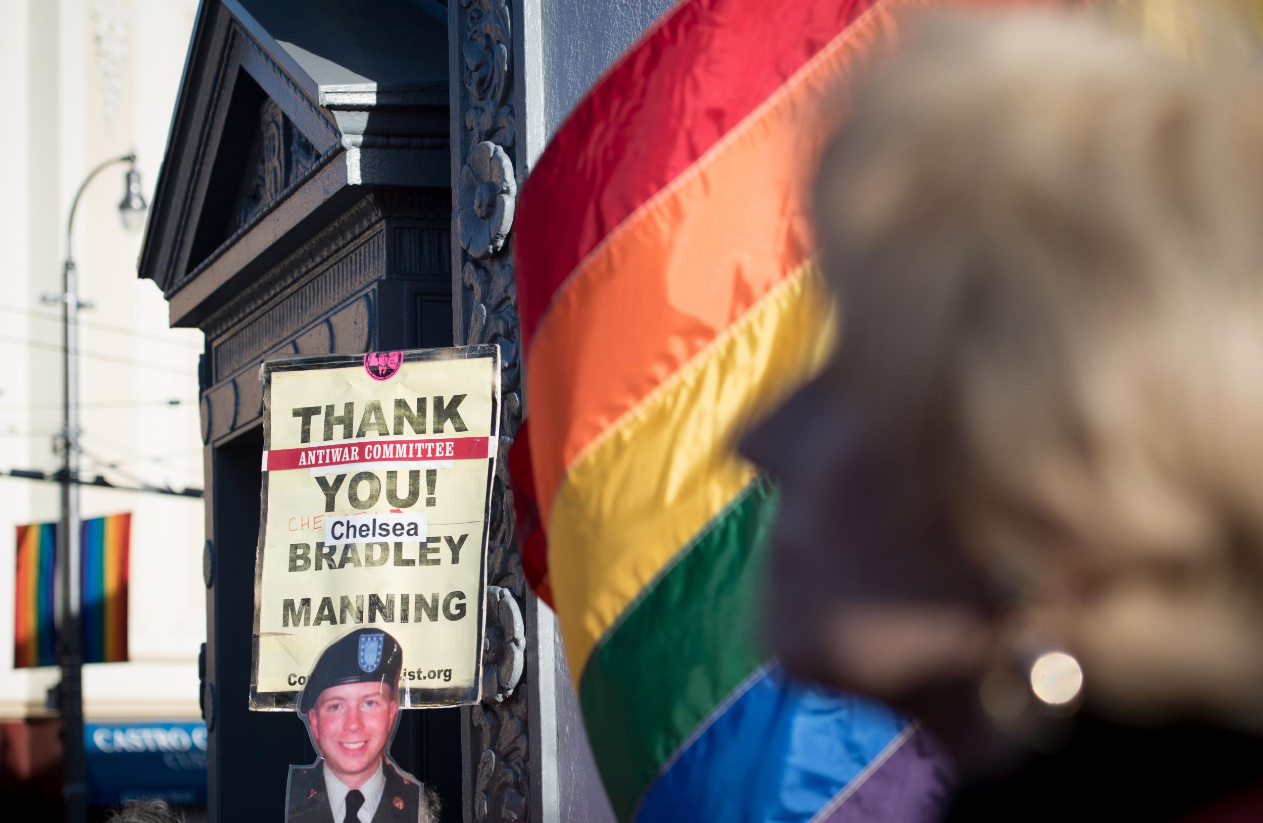 Chelsea Manning began her gender transition therapies while serving in the US armed forces