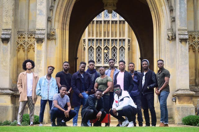 Members of the African Caribbean Society at Cambridge University