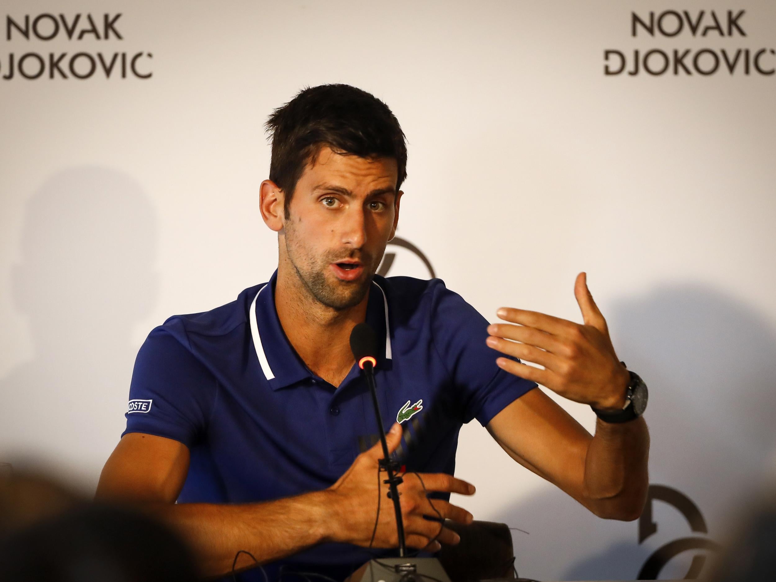 Djokovic is looking forward to playing without pressure next season