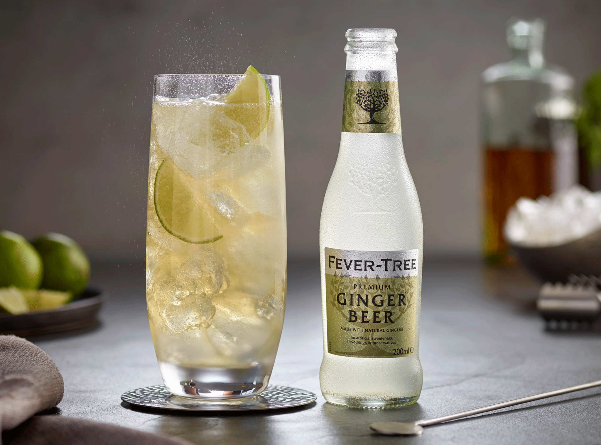 The London-based company specialises in mixers from premium tonic water to Sicilian lemonade, often mixed with high-end spirits
