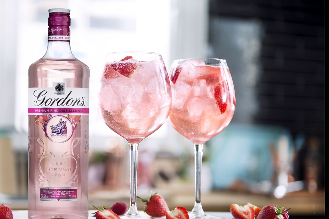 Image result for pink gin