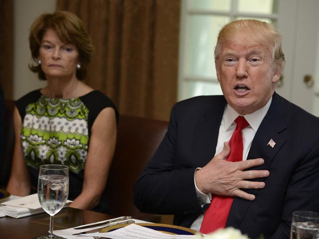 <p>Trump ha sido constantemente criticado por la senadora &nbsp;Murkowski</p>