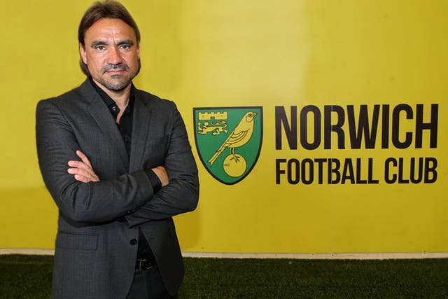 Daniel Farke is Norwich's first manager from outside the UK and Ireland