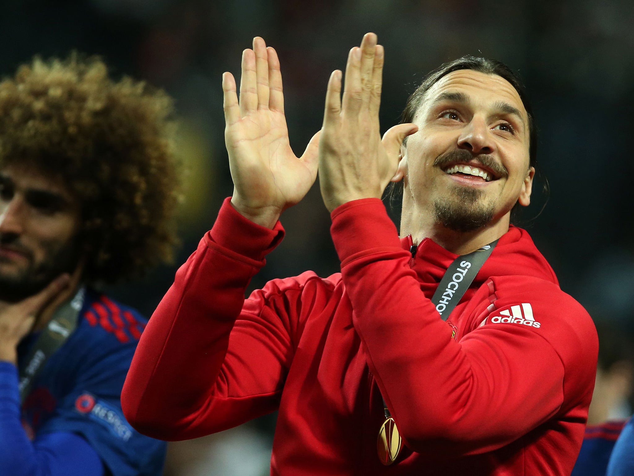 Zlatan Ibrahimovic's contract at Manchester United expired in June