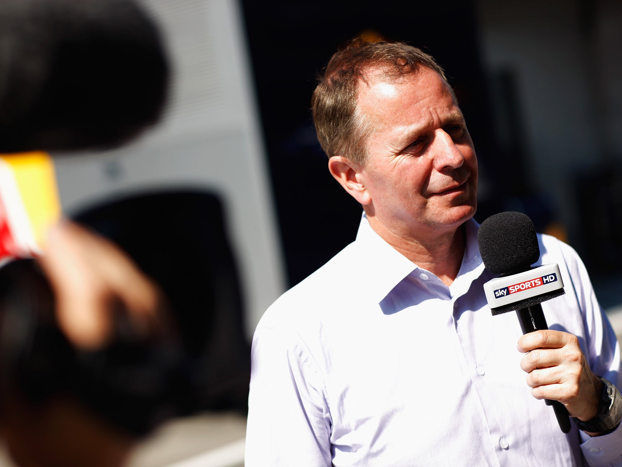 Martin Brundle was taken ill ahead of the British Grand Prix at Silverstone