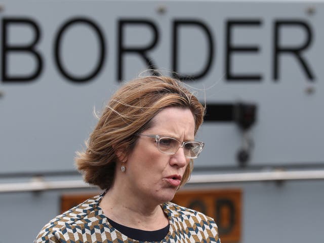 Amber Rudd has come under fire for issuing a report on migration that will only conclude six months before the Brexit deadline