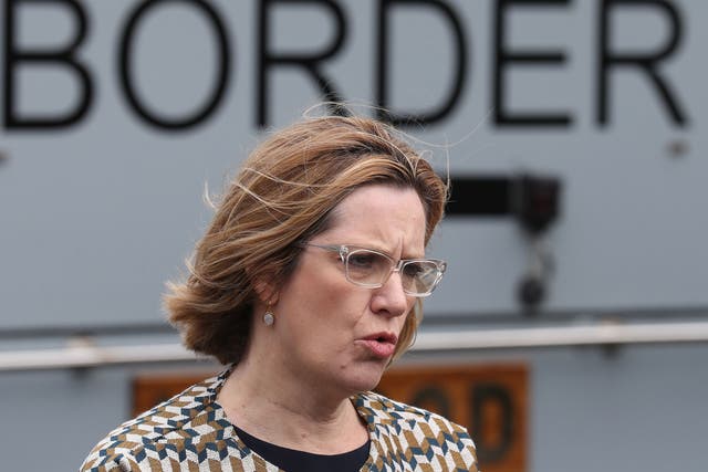 Amber Rudd has come under fire for issuing a report on migration that will only conclude six months before the Brexit deadline