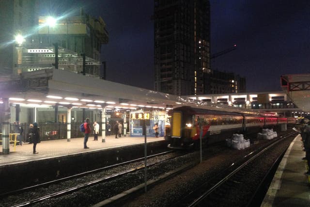Standing instructions: East Croydon is the departure point for three of the five most uncomfortable commuter trips