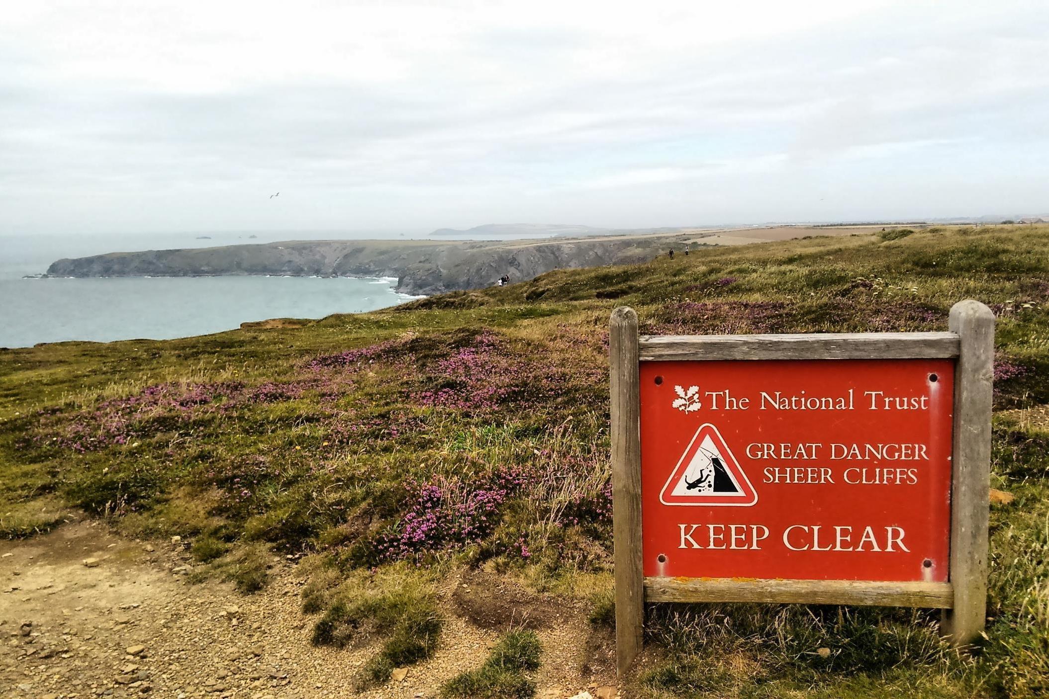 Coastal walks can also be dangerous as many people are not aware of rising tides