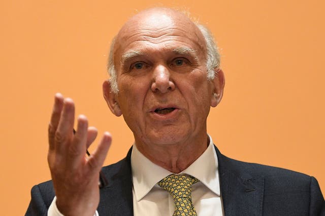 Liberal Democrats leader Vince Cable is opposed to Brexit and believes the UK should hold a second referendum