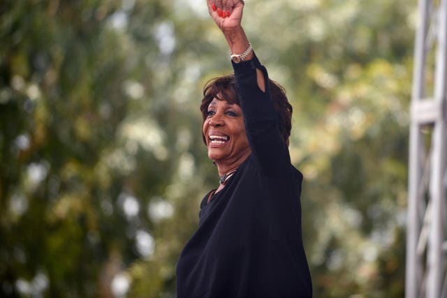 Waters has been critical of Mr Trump's treatment of disabled people
