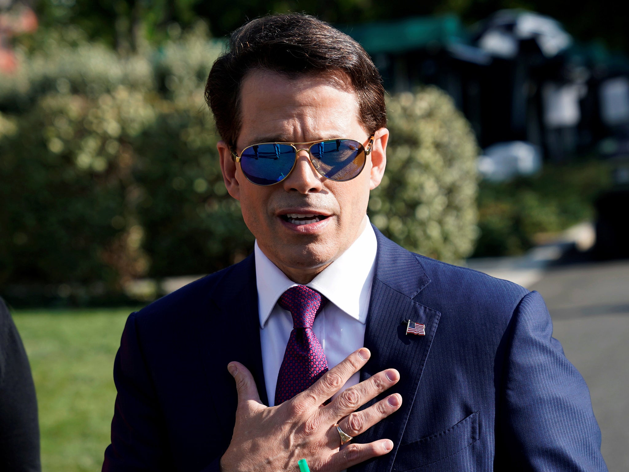 Did Scaramucci intend for his remarks to be reported?