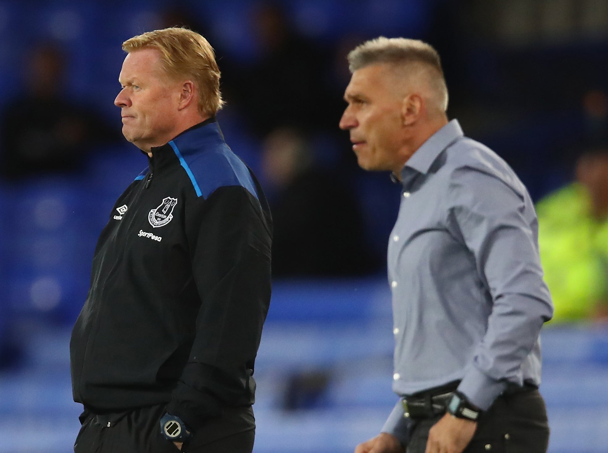 Koeman was not overly impressed with his side's performance