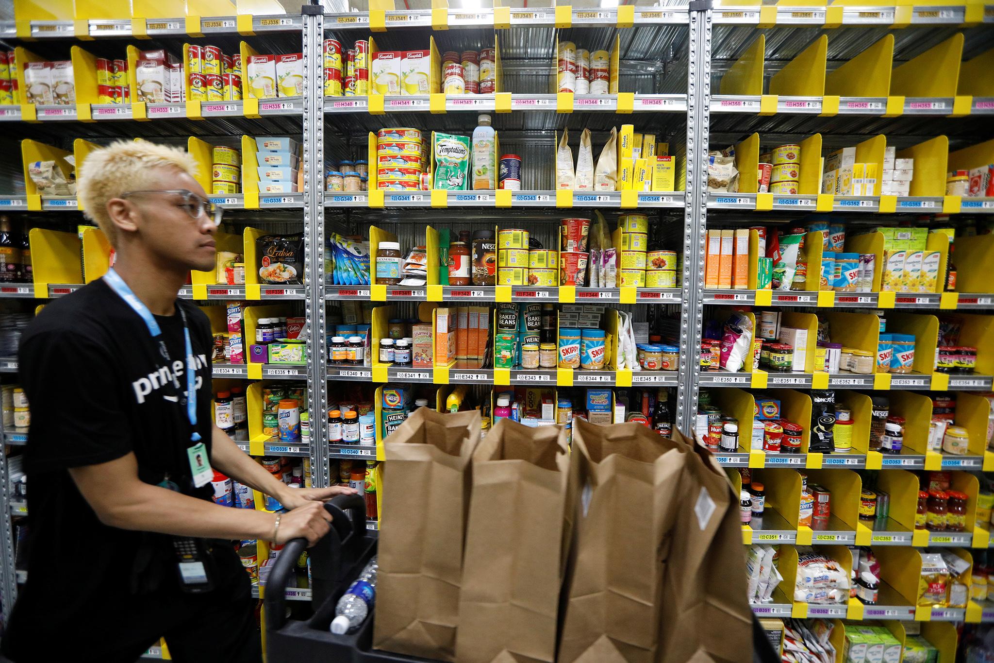 Amazon announced a two-hour delivery service available in Singapore