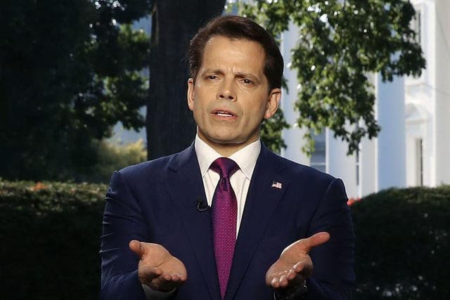 Anthony Scaramucci was in West Virginia on business with President Trump when his son James was born
