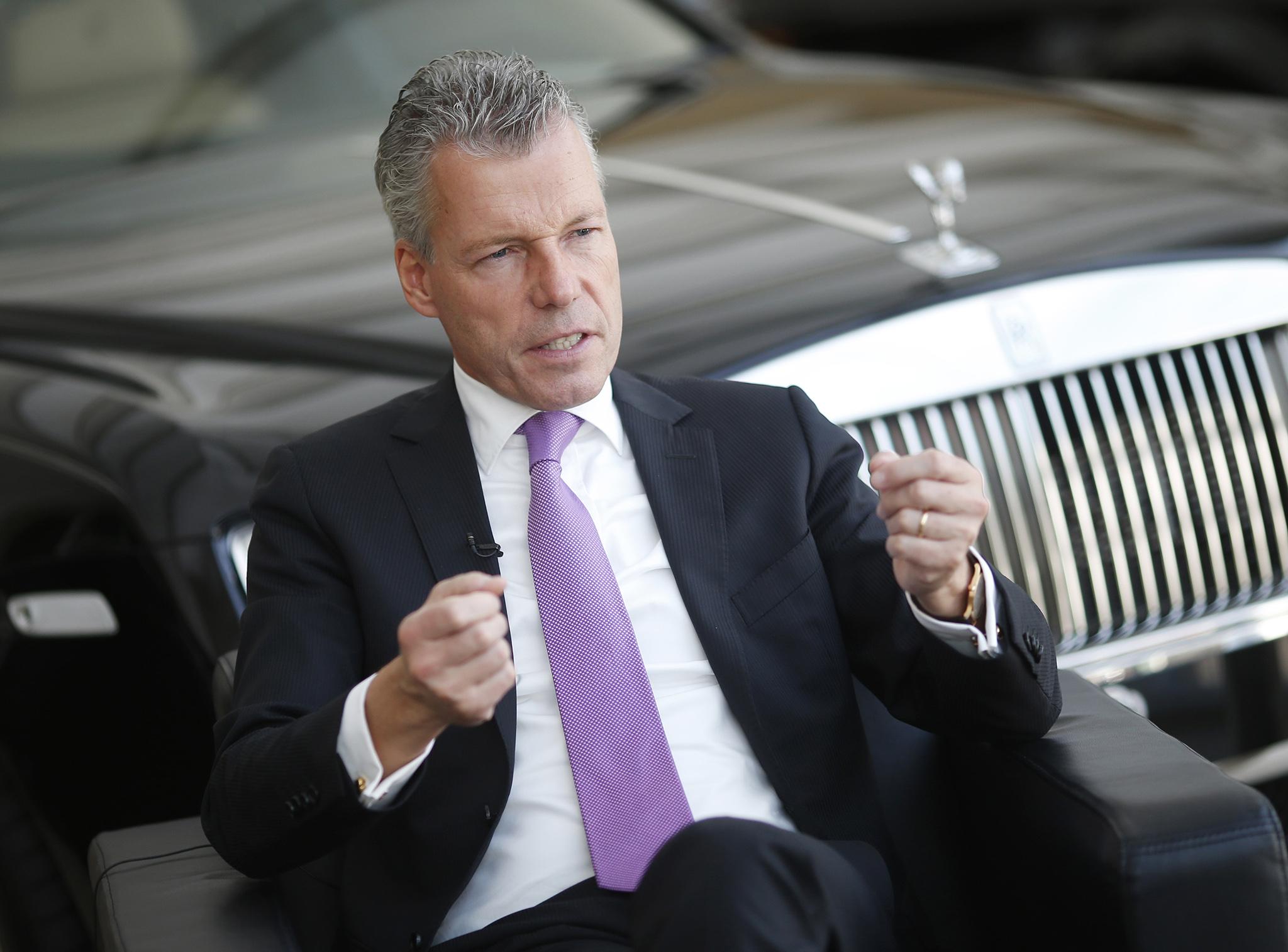 The man behind the new Rolls-Royce eighth generation of the Phantom