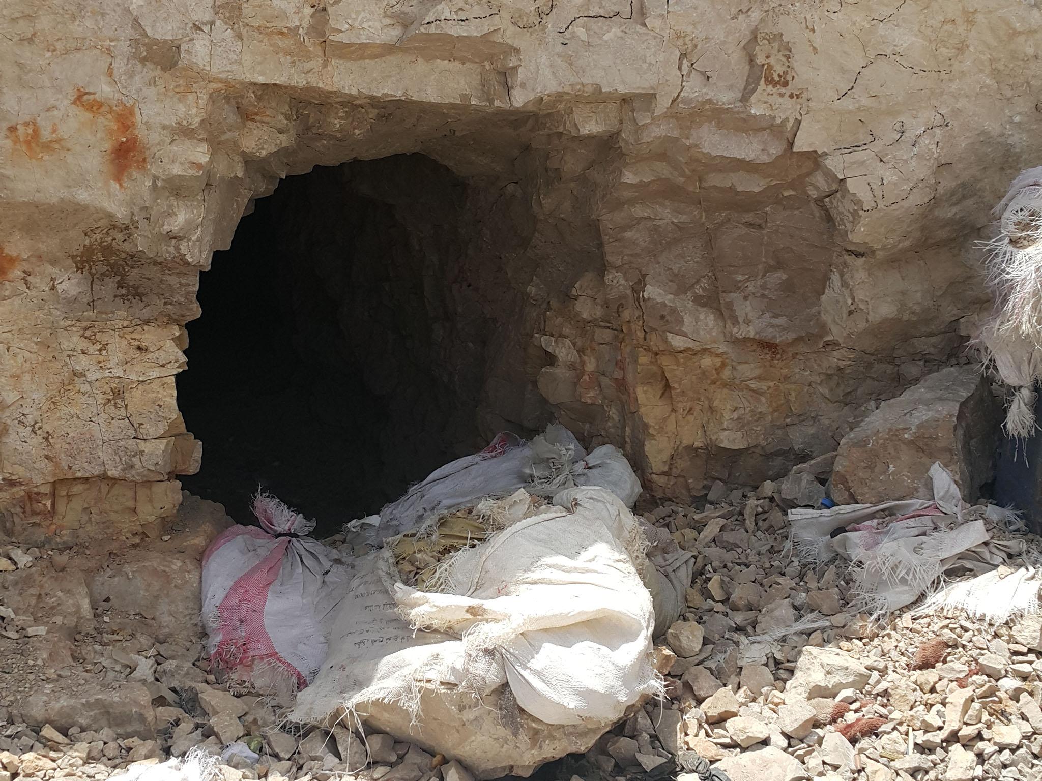 Isis dug deep tunnels into the living rock to defend their mountain fortress