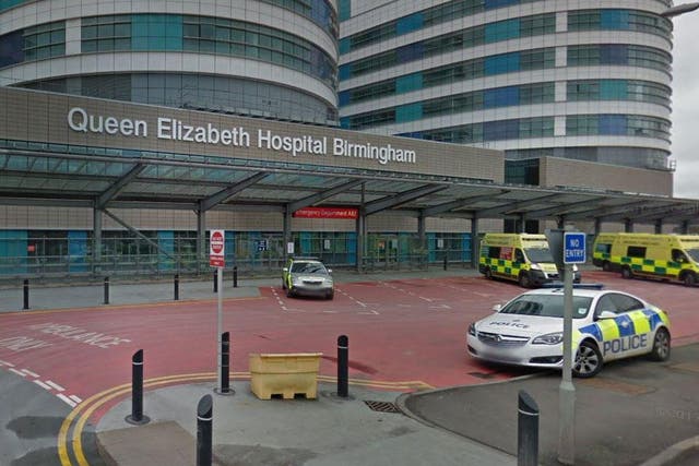 <p>The Queen Elizabeth Hospital Birmingham is struggling with nursing shortages</p>