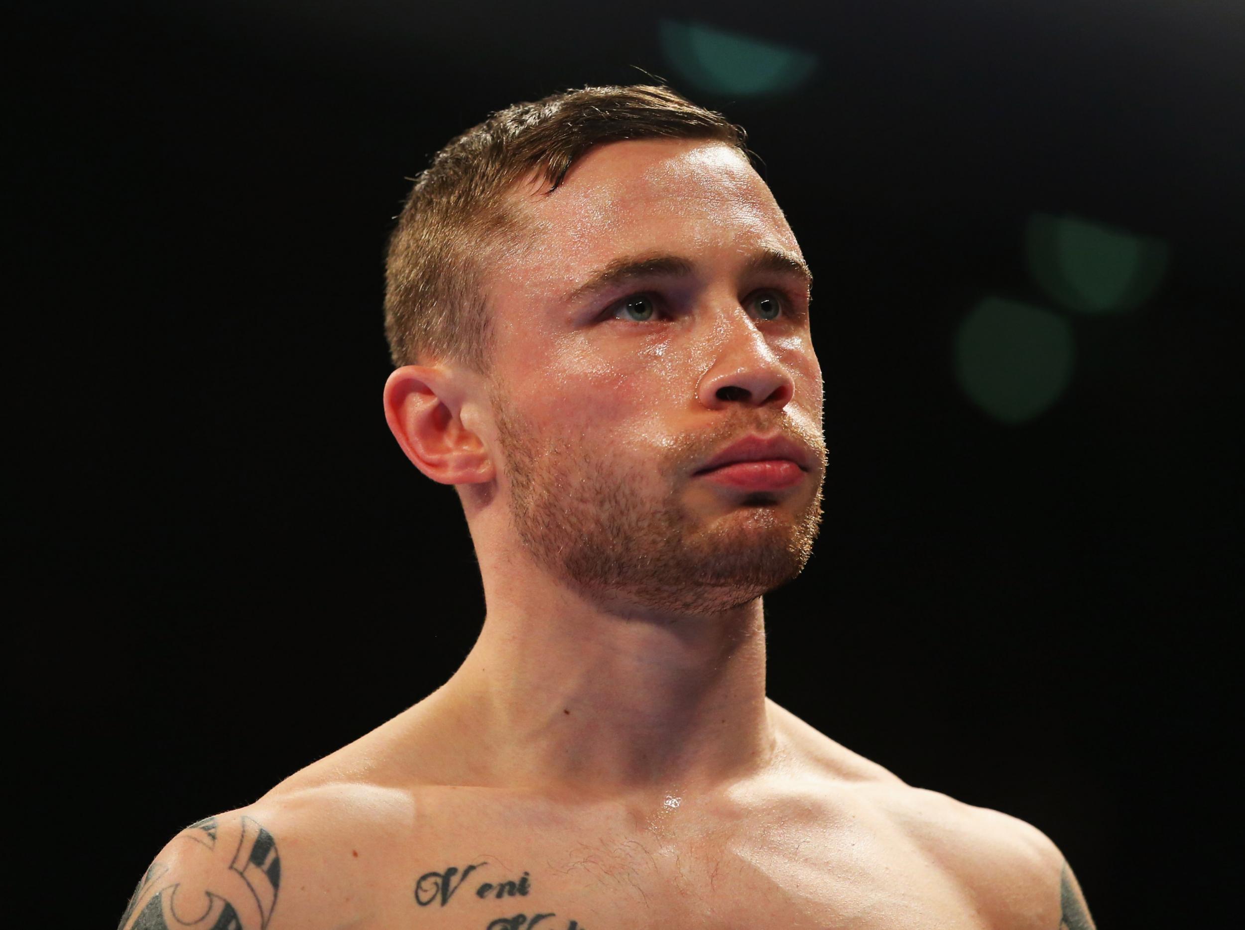 Frampton missed weight ahead of the contest