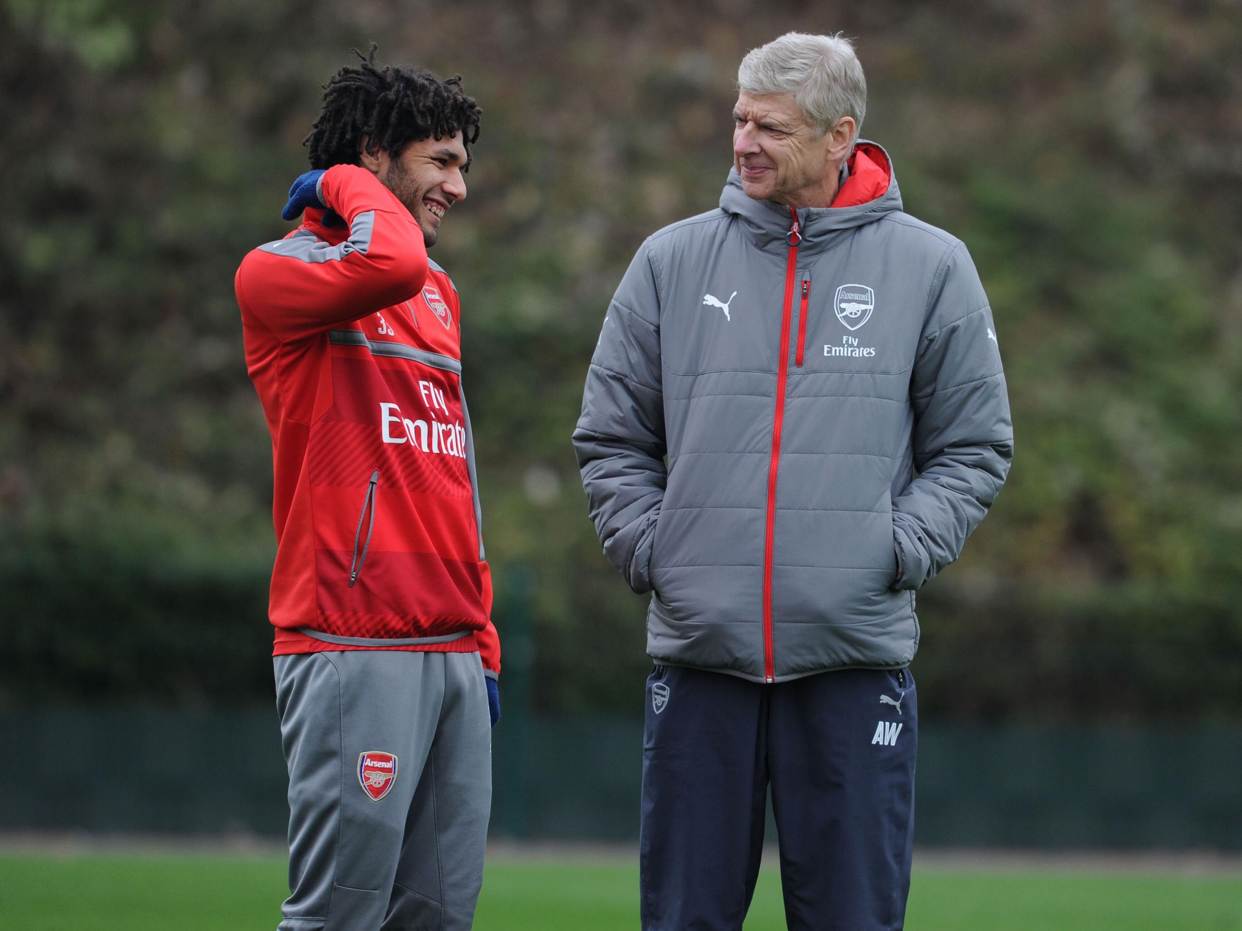 Elneny was signed as a defensive midfielder but Wenger has faith he can play a deeper role