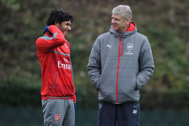Elneny was signed as a defensive midfielder but Wenger has faith he can play a deeper role