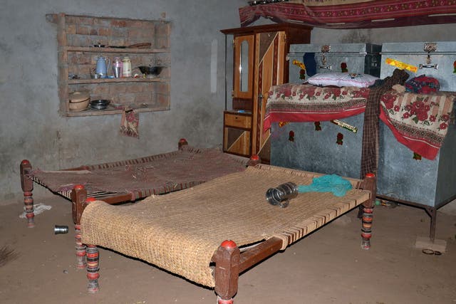 The room where the 16-year-old girl was allegedly raped on the order of a village council