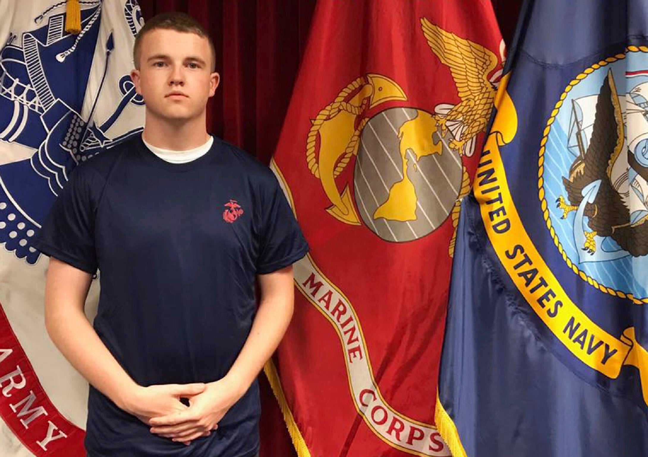 Tyler Jarell joined the US Marines a week before the Ohio State Fair accident