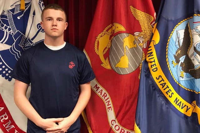 Tyler Jarell joined the US Marines a week before the Ohio State Fair accident