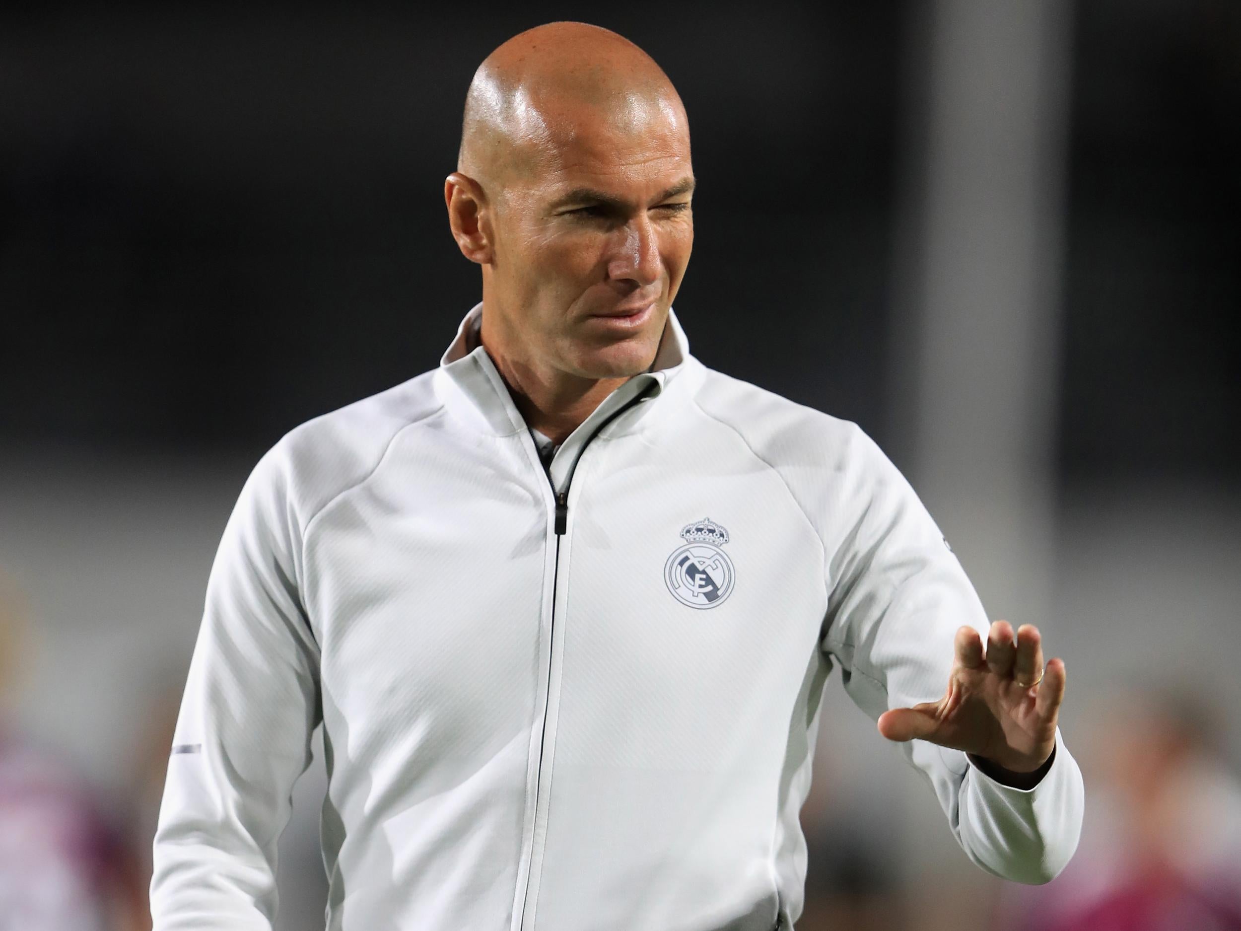 Zidane will lead Real against Barca three times before the La Liga season starts