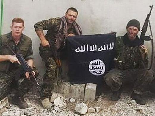 Joe Robinson, far left, was arrested while on holiday in Turkey