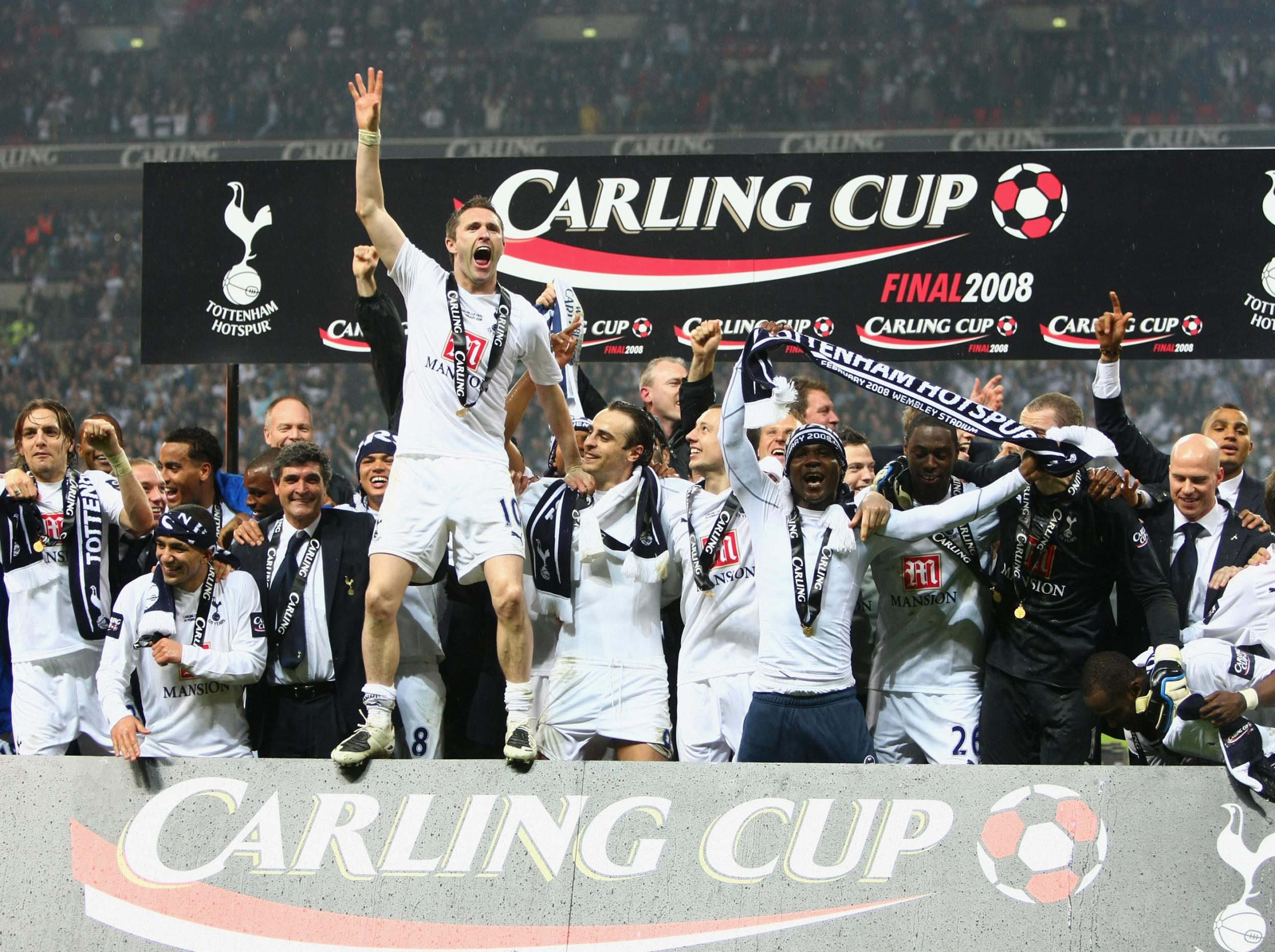 Spurs last won a trophy in 2008