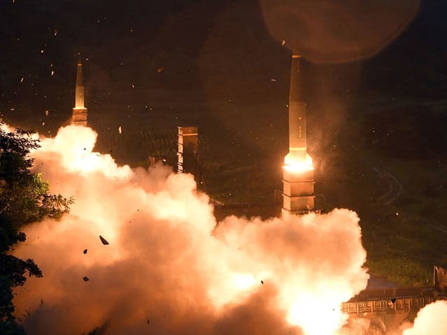 South Korea carried out missile drills with the US in response to the North Korean test