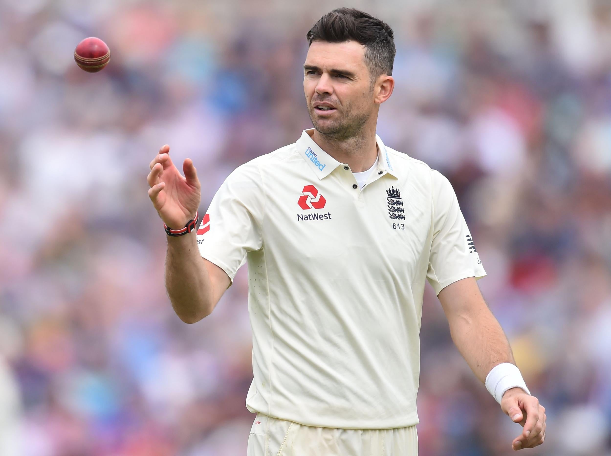 The Old Trafford Pavilion End will be renamed after home favourite James Anderson