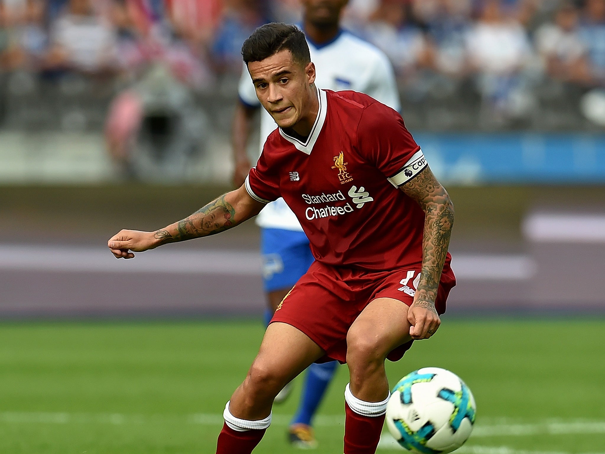 Coutinho was handed the captain's armband