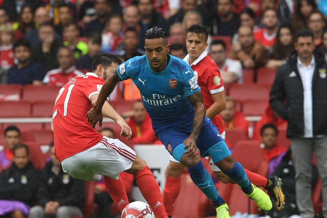 Theo Walcott scored twice and looked to take his chance to impress Arsene Wenger