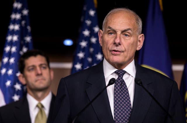 White House Chief of Staff John Kelly