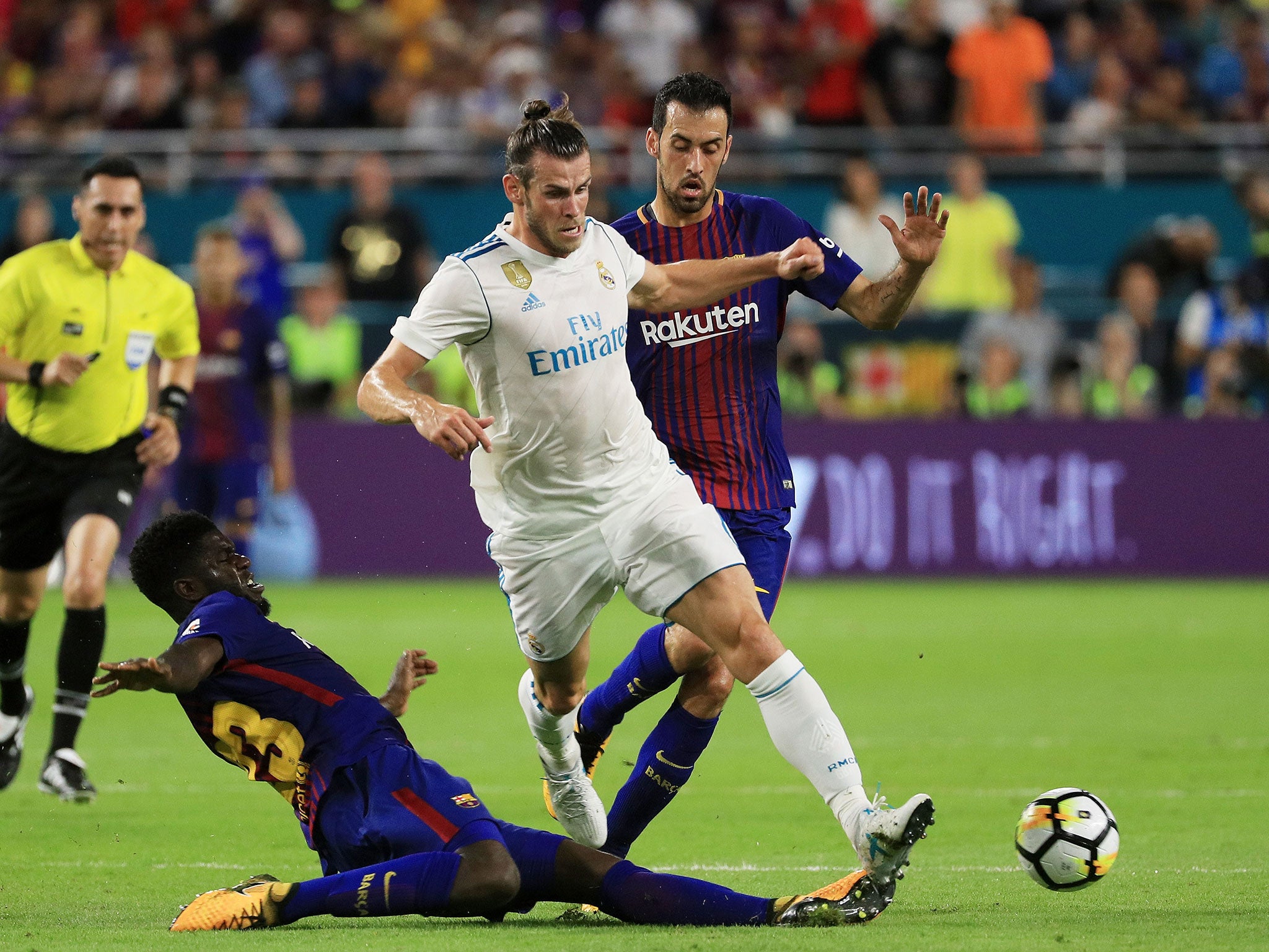 Gareth Bale failed to find his best performance once again in a Clasico