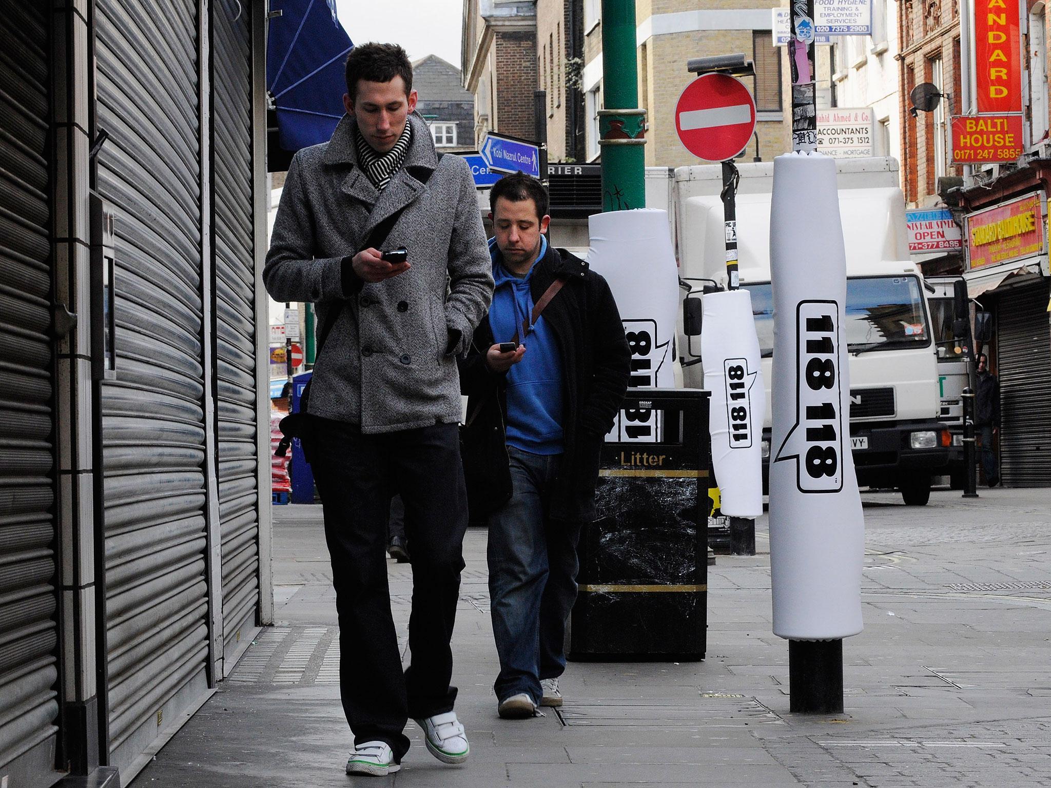 London experimented with padded lamp posts in Brick Lane's ‘Safe Text’ street