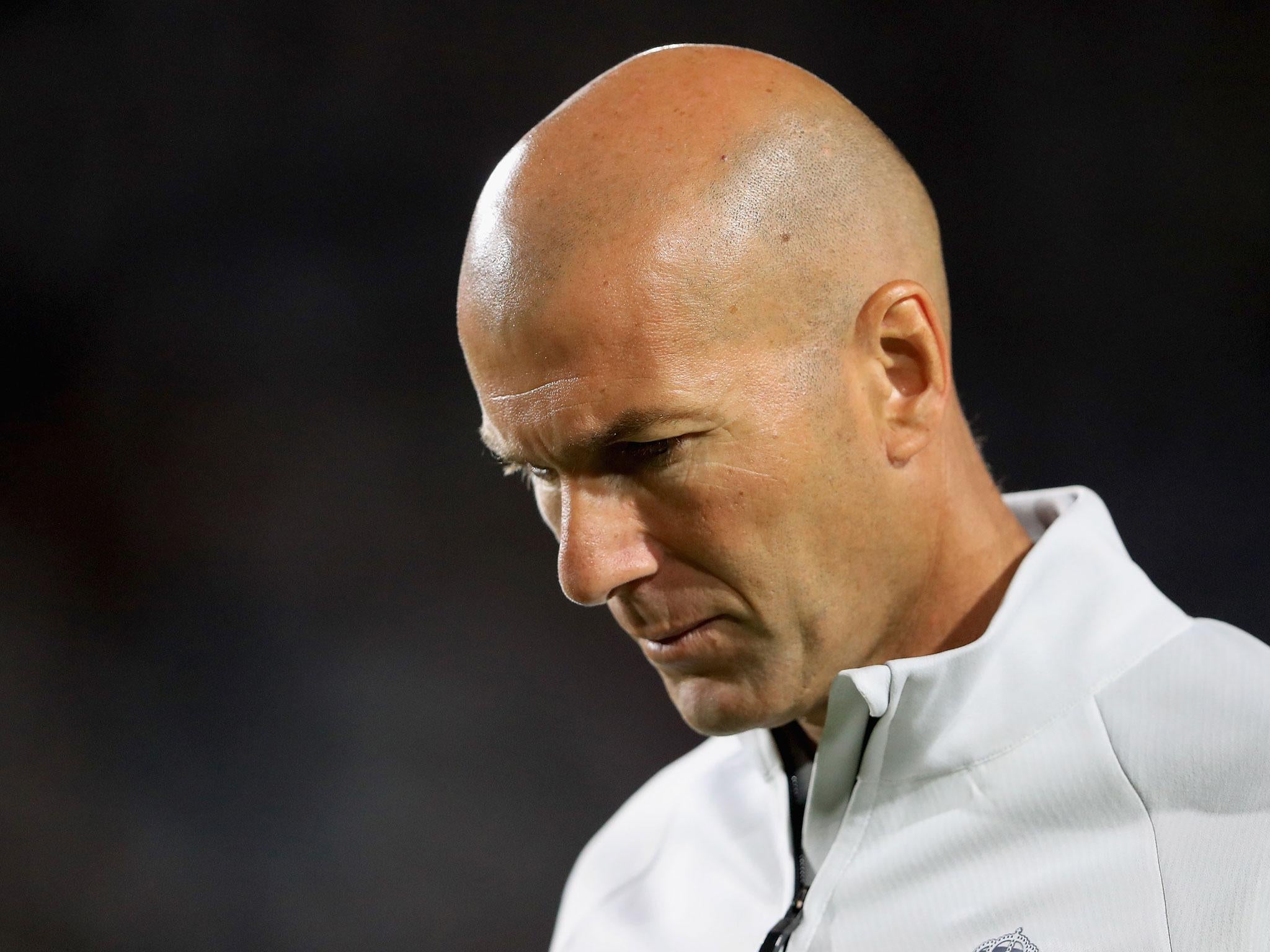Zinedine Zidane is not taking too much notice of Real Madrid's 3-2 defeat by Barcelona