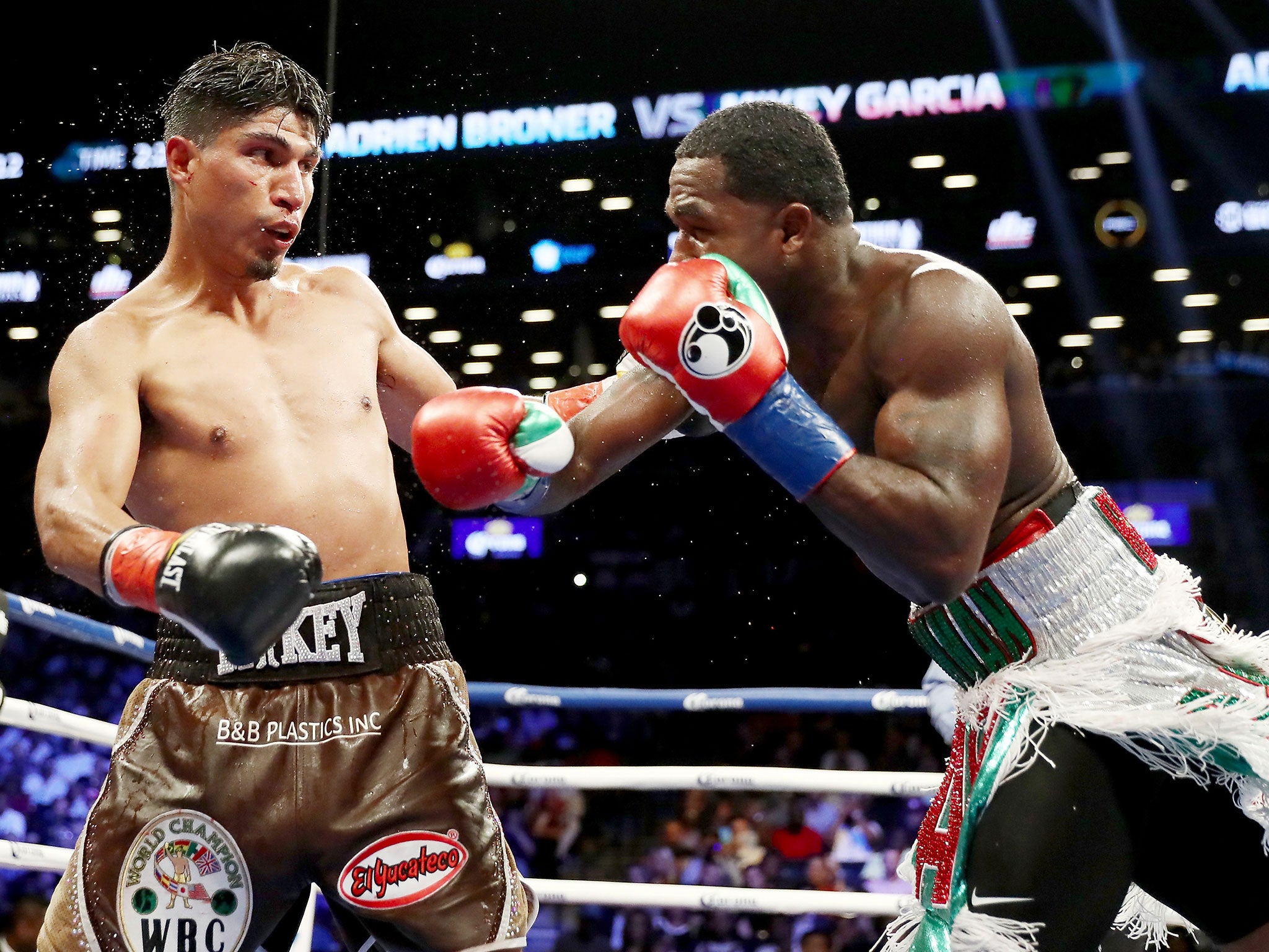 Adrien broner 2025 vs mikey garcia